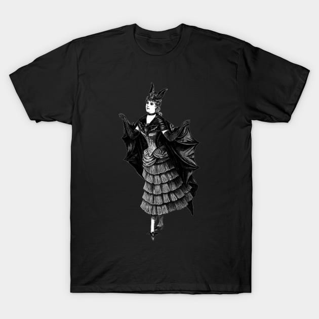 Victorian Bat T-Shirt by artofadornment